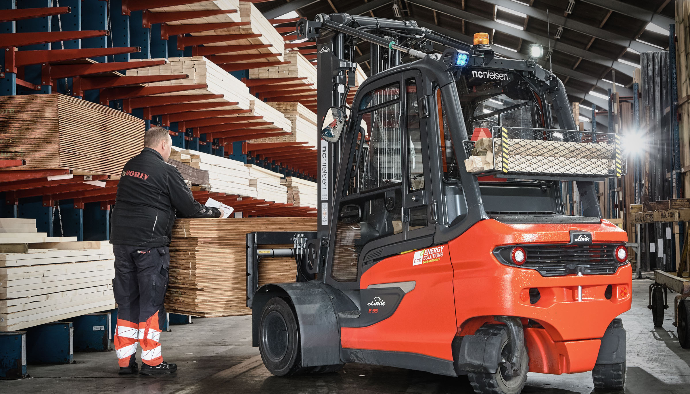 XL-BYG Roslev har fuld fart på logistikken